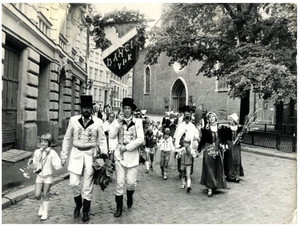 1985 год. Рига. Участники традиционного Праздника песни