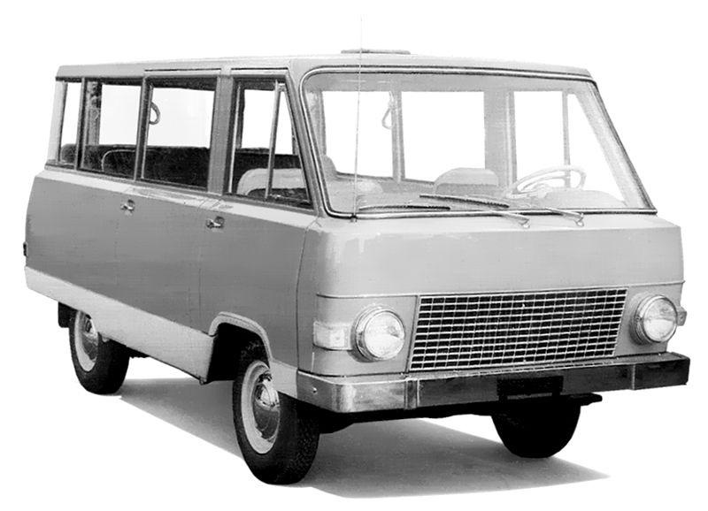 РАФ 982-0, прототип микроавтобуса, 1965 г.