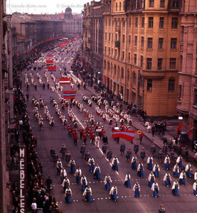 1970 год. Рига. 6-й Праздник песни и танца, посвященный 100-летию со Д