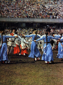 1982 год. На Празднике песни и танца