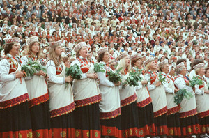 1985 год. Рига. Межапарк. Большая эстрада. XIX Vispārējie latviešu dzi