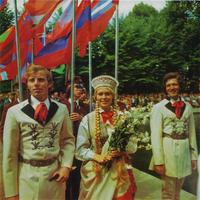 1982 год. На Празднике песни и танца