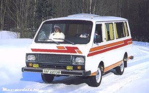 РАФ 22038 ранний, 11-местный микроавтобус, прототип 1984 г.