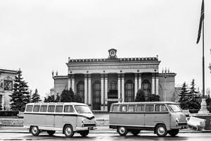 РАФ 977Д Латвия, 10-местный микроавтобус 1965г.