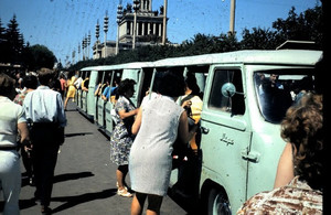 РАФ 980/979 Рига, пассажирский автопоезд 1959г.