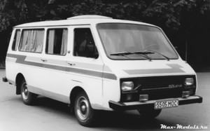 РАФ 22038 ранний, 11-местный микроавтобус, прототип 1984 г.