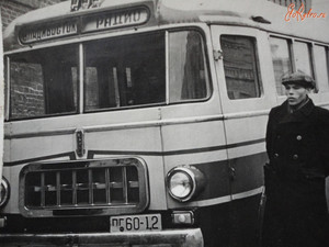 РАФ 251, 28-местный автобус вагонной компоновки 1955г.