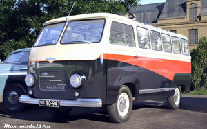 РАФ 10 Фестиваль, 10-местный микроавтобус 1957г.