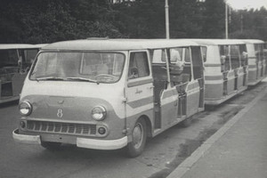 РАФ 980/979 Рига, пассажирский автопоезд 1959г.