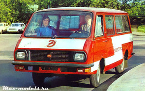 РАФ 2207, электромобиль 1976г.