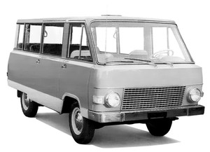 РАФ 982-0, прототип микроавтобуса, 1965 г.