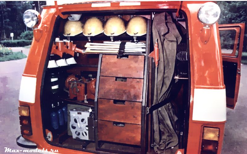 РАФ 22034 Латвия, оперативный автомобиль пожарной охраны 1975г.
