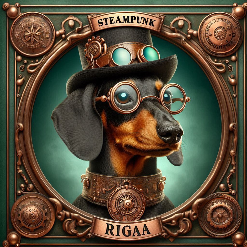 Животные в стиле Steampunk